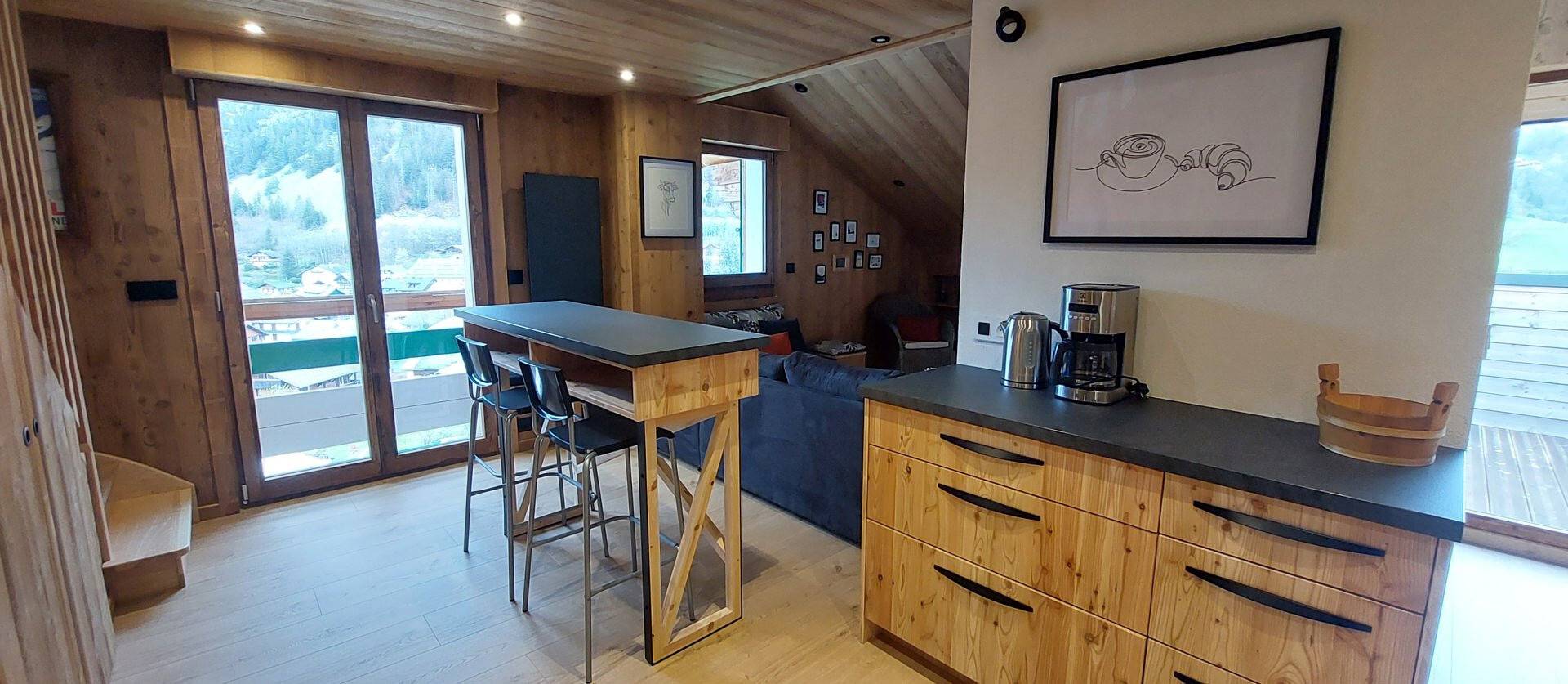 Apartamento entero, Apartamento nuevo de 4 habitaciones, estilo montaña, en Abondance in Abondance, Les Portes du Soleil