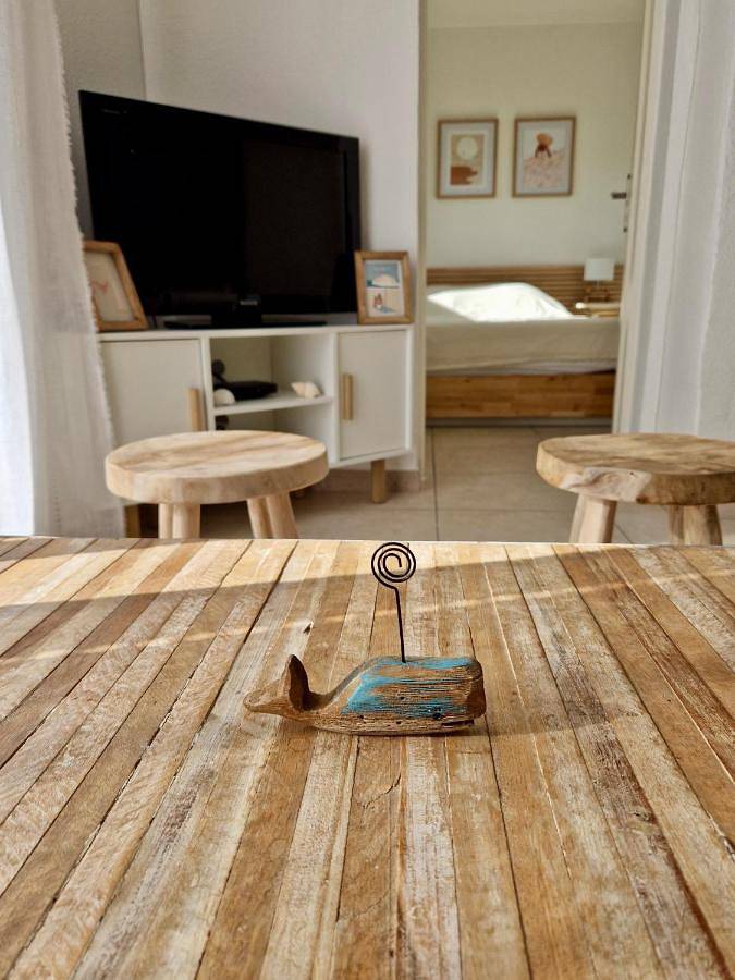 Gîte pour 5 personnes, avec vue sur le lac ainsi que terrasse et vue dans La Capte - 3