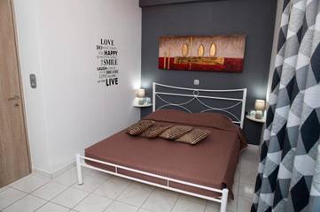 Cottage pour 5 personnes, avec balcon dans Makri Gialos