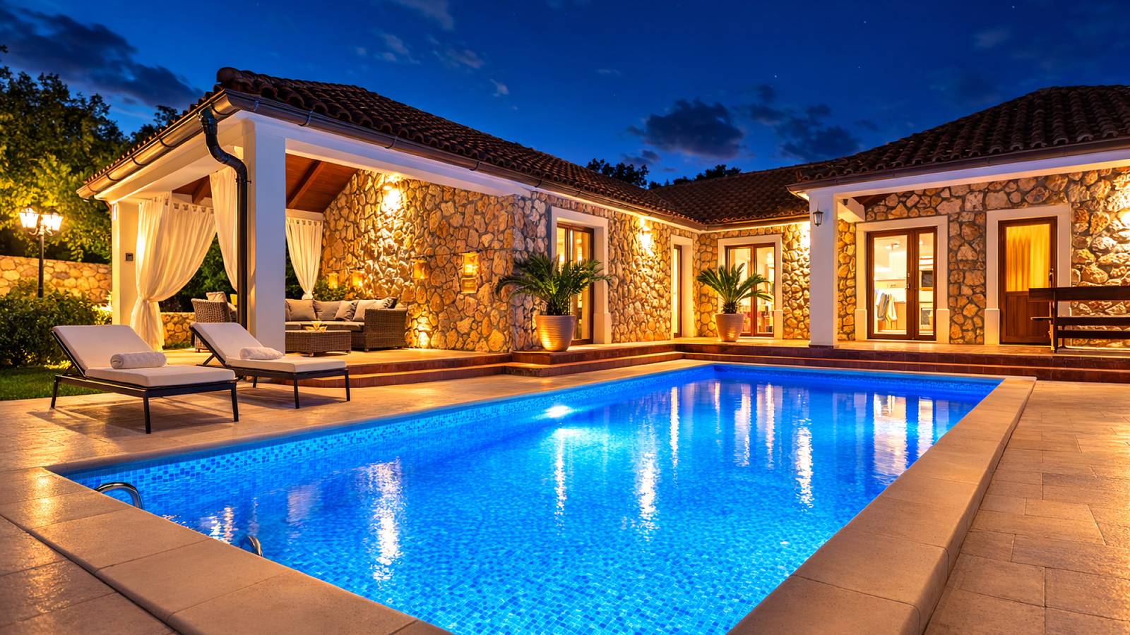 Villa Gostinjac 1 with pool Krk by Villas Guide in Gostinjac, Krk