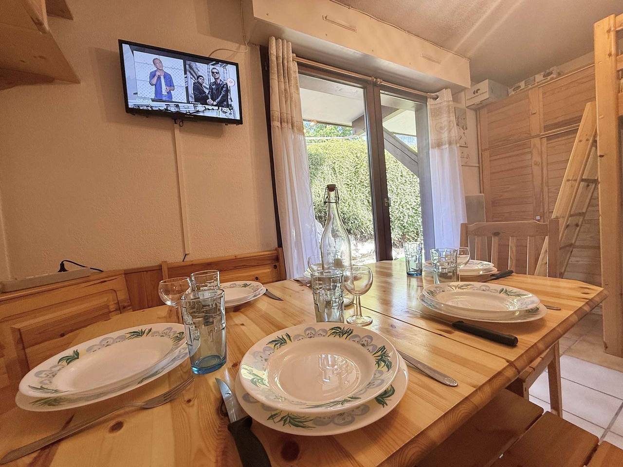 Apartamento entero, Estudio en Praz sur Arly para 5 personas con terraza y parking in Praz-sur-Arly, Pays du Mont-Blanc