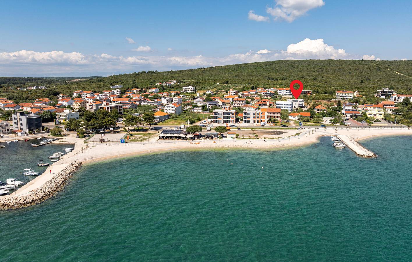 Ganze Ferienwohnung, Ferienwohnung für 6 Personen mit Terrasse in Sukosan, Zadar