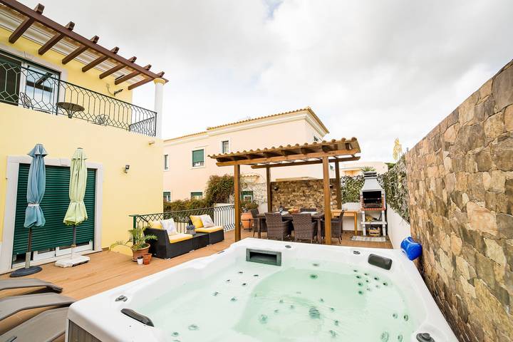 Ferienhaus für 6 Personen, mit Balkon und Whirlpool sowie Garten in Faro - 2