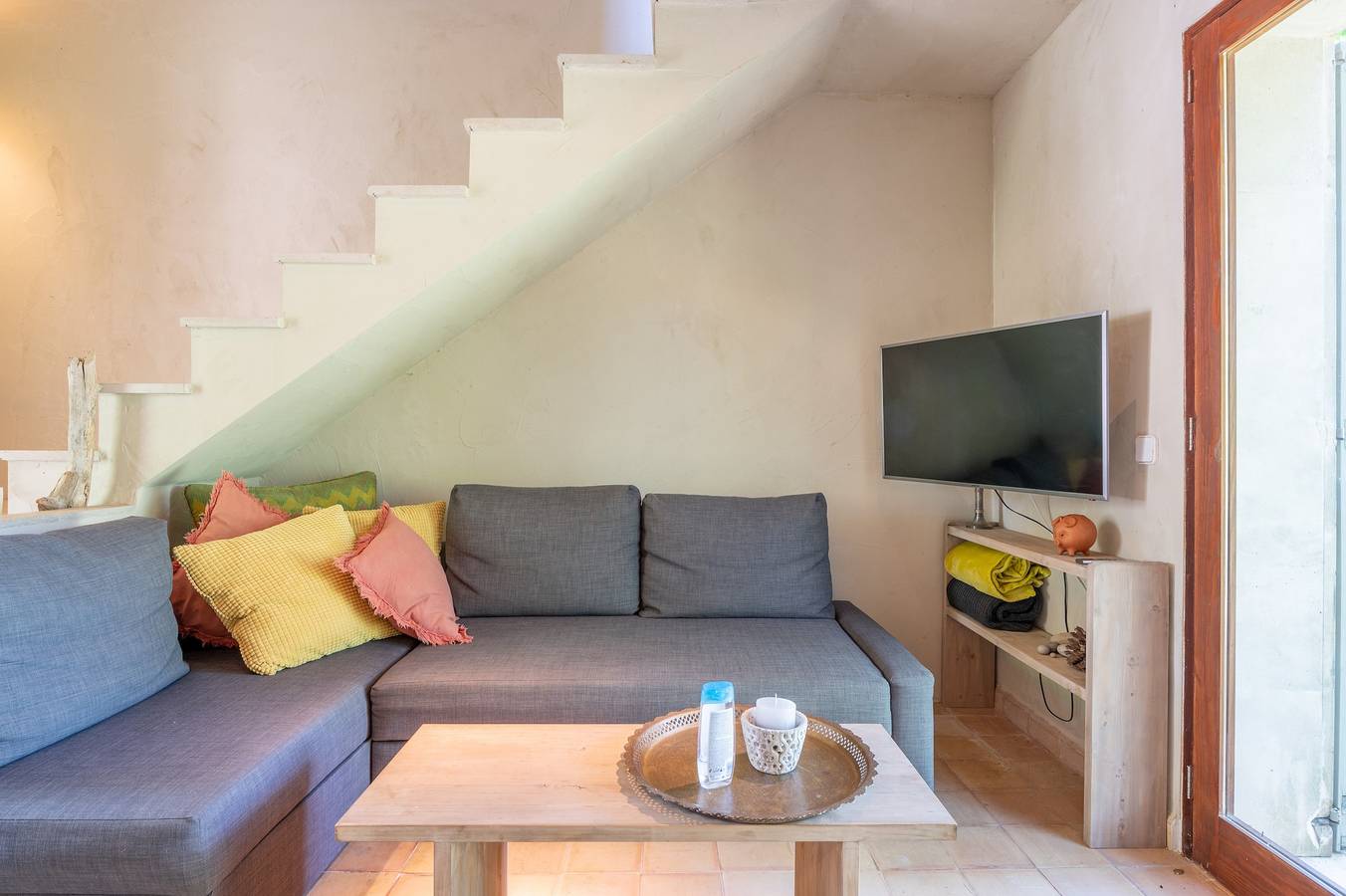 Ferienhaus 'Redonda 2' mit Bergblick, Gemeinschaftspool und Wi-Fi in Costitx, Mallorca Inselmitte