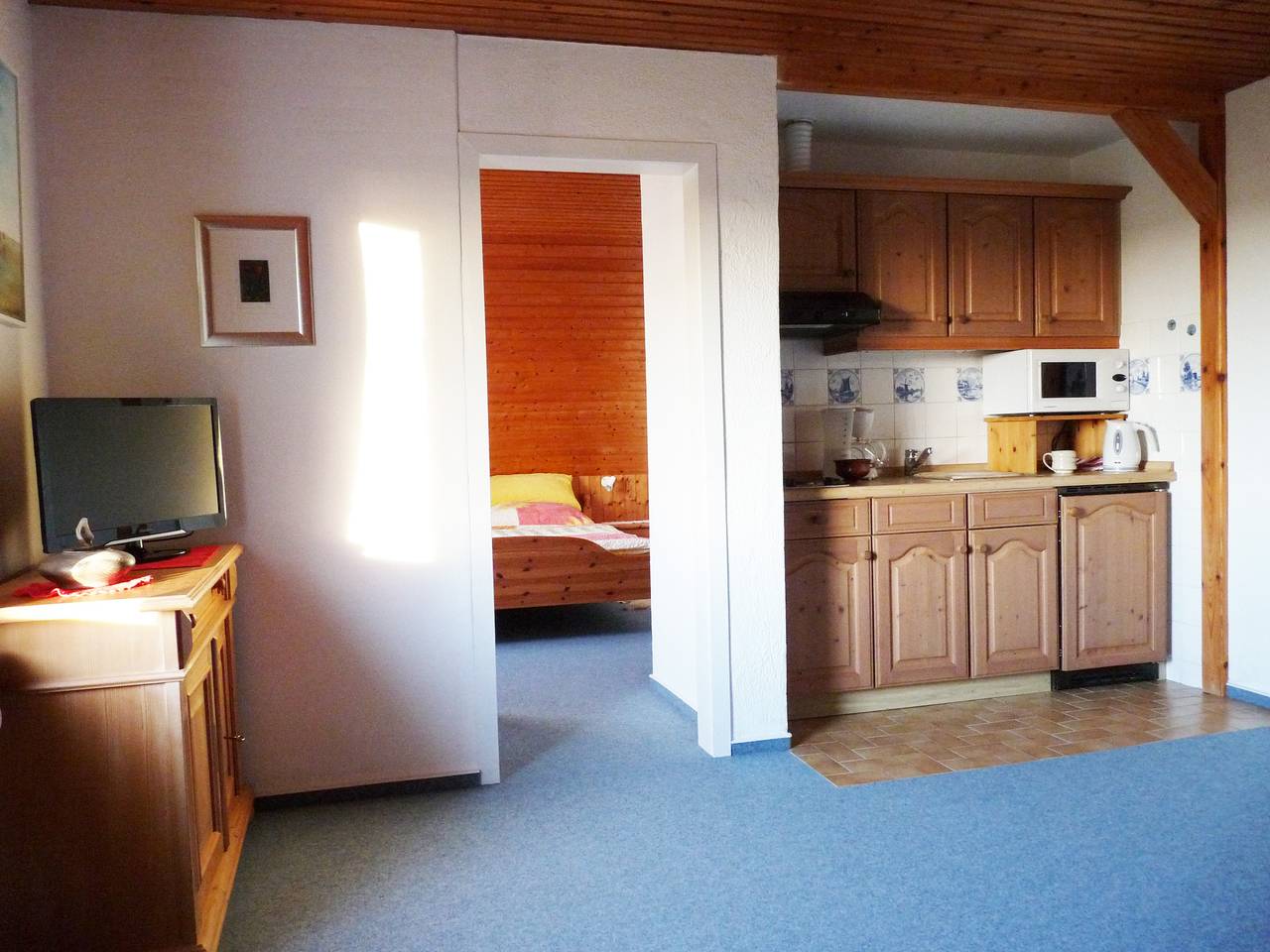 Ganze Ferienwohnung, Ferienwohnung Insel Pellworm - Ferienwohnung Barlach, 35 qm, 1 Schlafzimmer, max. 2 Personen in Pellworm, Nordsee - Schleswig-Holstein