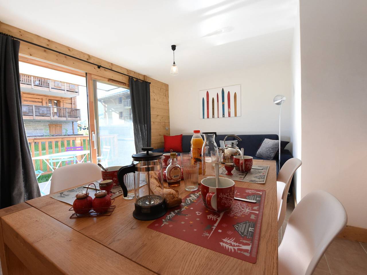 Appartement entier, Charmant appartement 2 pièces avec terrasse et Wifi au centre de Samoëns in Samoëns, Région de Bonneville