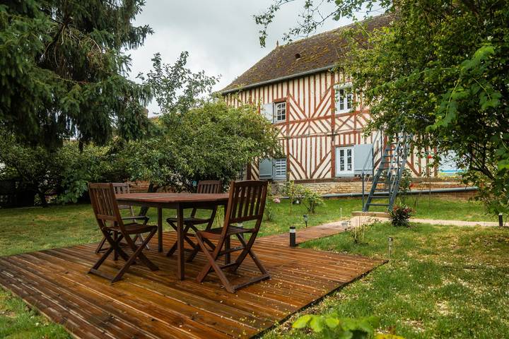 Chambre d’hôte pour 3 personnes, avec Jardin à Boissey