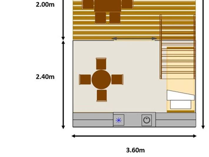 Location de vacances pour 3 personnes, avec bassin pour enfant à Plobannalec-Lesconil - 4