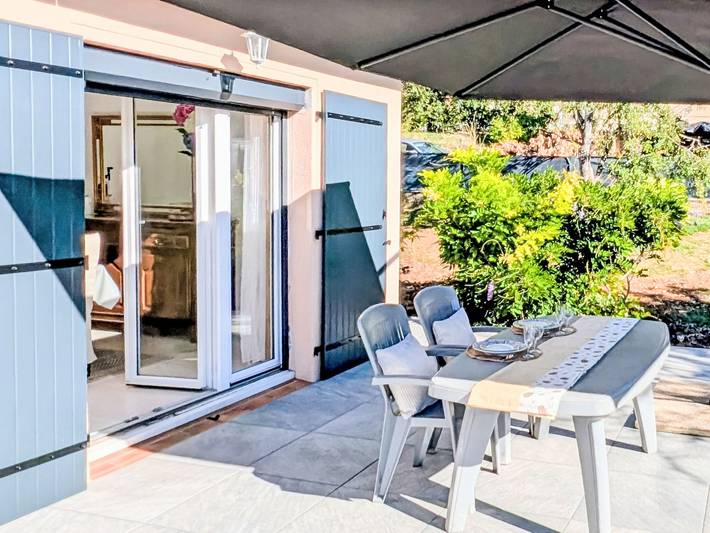 Maison de vacances pour 3 personnes, avec Terrasse et Jardin