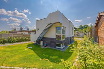 Ferienhaus für 6 Personen, mit Sauna und Ausblick sowie Terrasse und Garten in Bockholm
