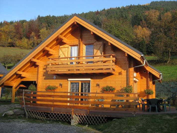 Chalet pour 8 personnes, avec jardin et vue, animaux acceptés
