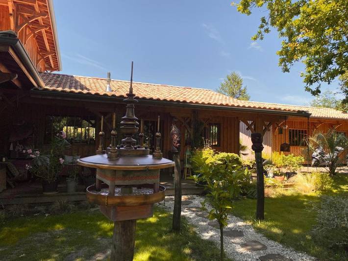 Chambre d’hôte pour 2 personnes, avec vue ainsi que balcon et jardin à Lanton - 3