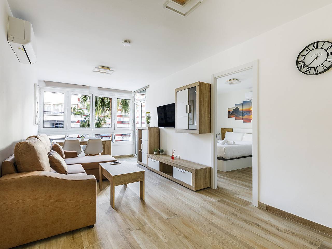 Geheel appartement, Vakantieappartement voor 4 personen met zwembad in Playa de Torre del Mar, Torre del Mar