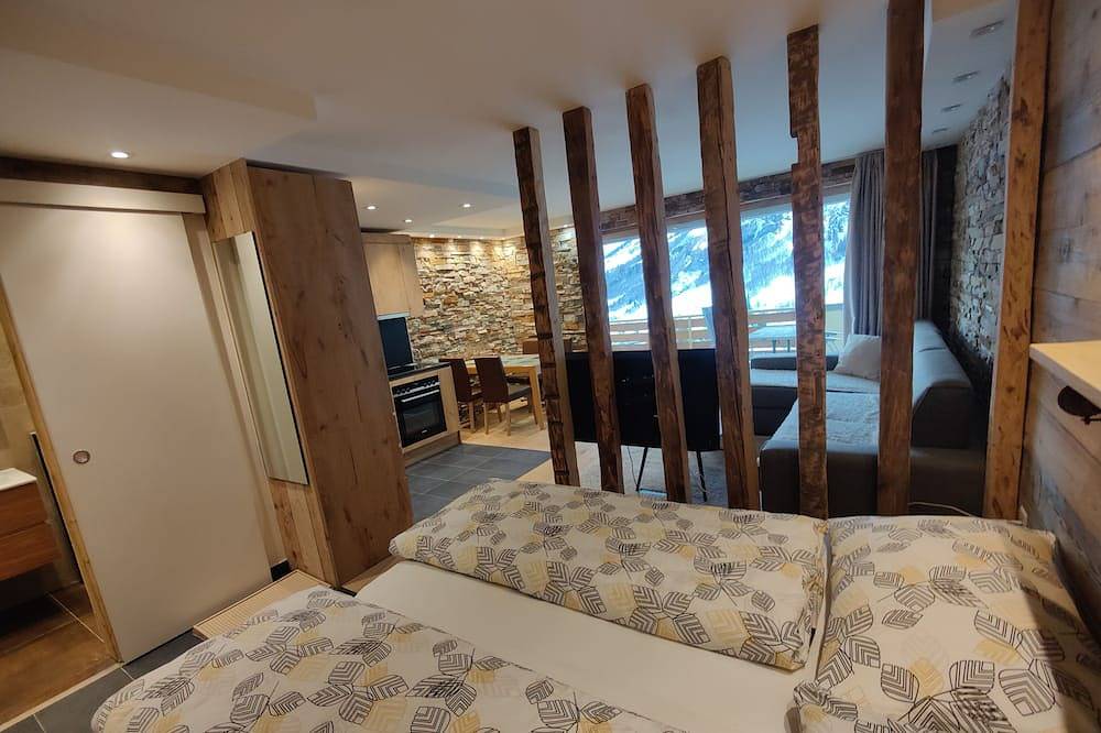 Ganze Wohnung, Das Apartmenthaus Cristal befindet sich an ruhiger  Lage in Leukerbad, Leukerbad & Umgebung