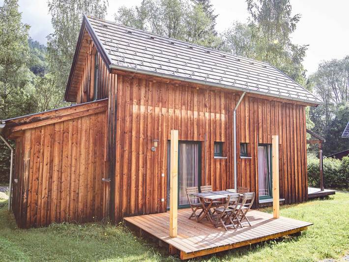 Bungalow für 4 Personen, mit Terrasse und Garten sowie Sauna in Österreich
