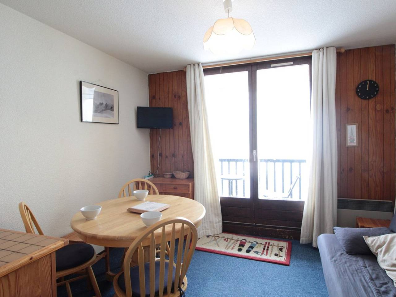 Ganzes Studio, Studio für 5 Personen in der Residenz Sagittaire, Flaine Forêt, in der Nähe der Skilifte in Flaine, Arâches-la-Frasse
