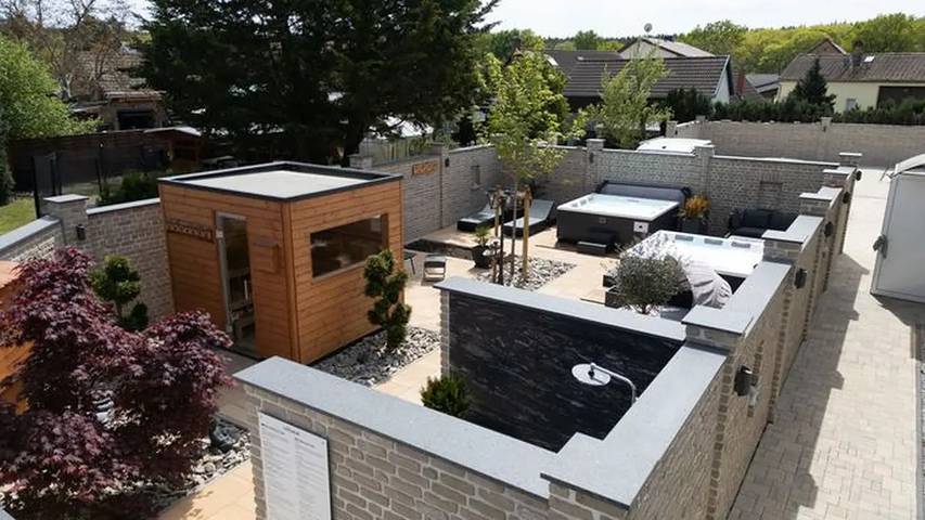 Ferienwohnung für 7 Personen, mit Balkon und Whirlpool sowie Pool und Sauna in Elsterheide - 3