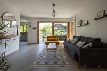 Gîte pour 4 personnes, avec terrasse à Talloires
