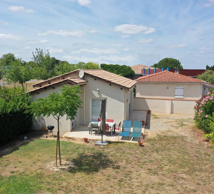 Gîte pour 4 personnes, avec terrasse et jardin dans le Lot-et-Garonne