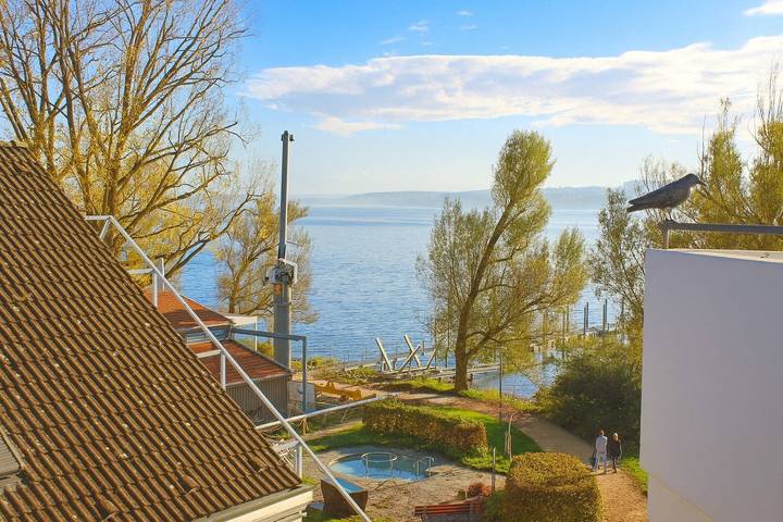 Ferienwohnung für 2 Personen, mit Balkon und Seeblick in Überlingen