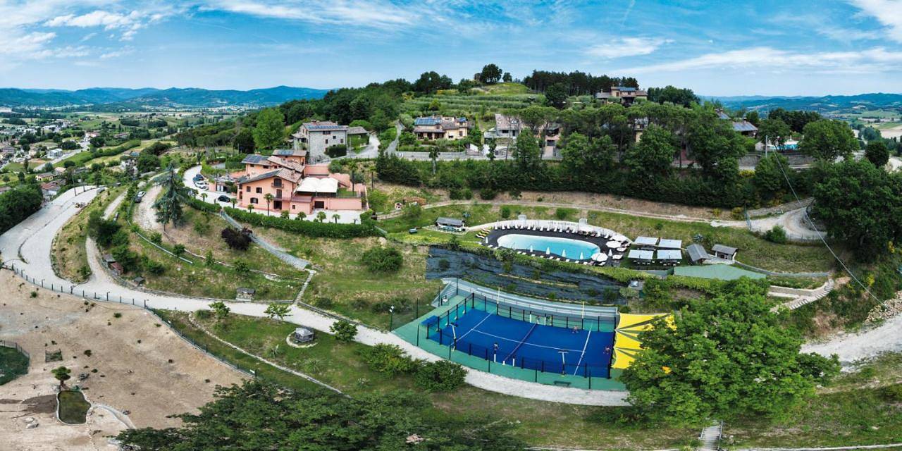 Agriturismo Villa Paradiso Esotico in Città di Castello (Italia), Valtiberina