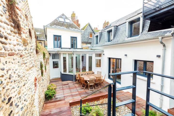 Maison de vacances pour 12 personnes, avec terrasse dans Baie de Somme