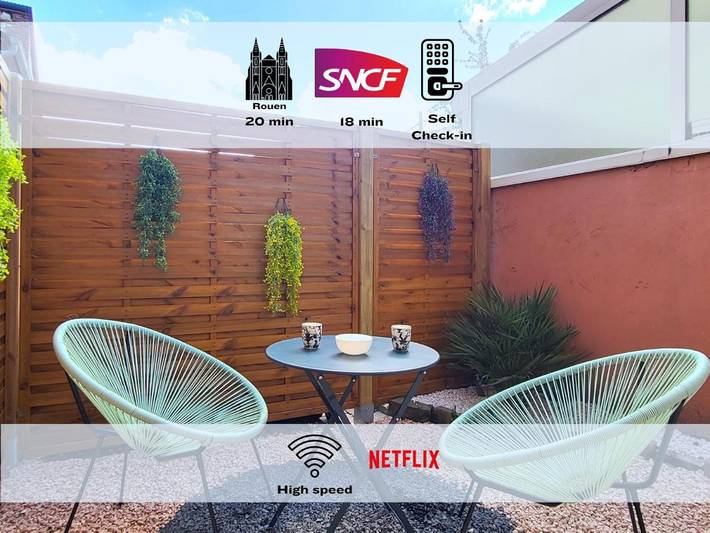 Gîte pour 2 personnes, avec terrasse à Caudebec-lès-Elbeuf - 2