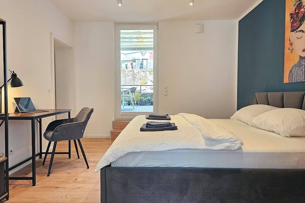 Ganze Wohnung, Emerald - Direkt am Schloss, Terrasse, Bbq, Switch & Stream in Montabaur, Lahn-Taunus