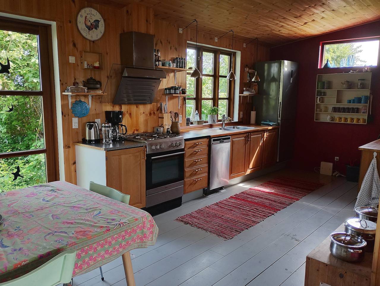 Ruhiges Ferienhaus mit Blick nah am Fjord in Kirke Hyllinge, Nordostseeland