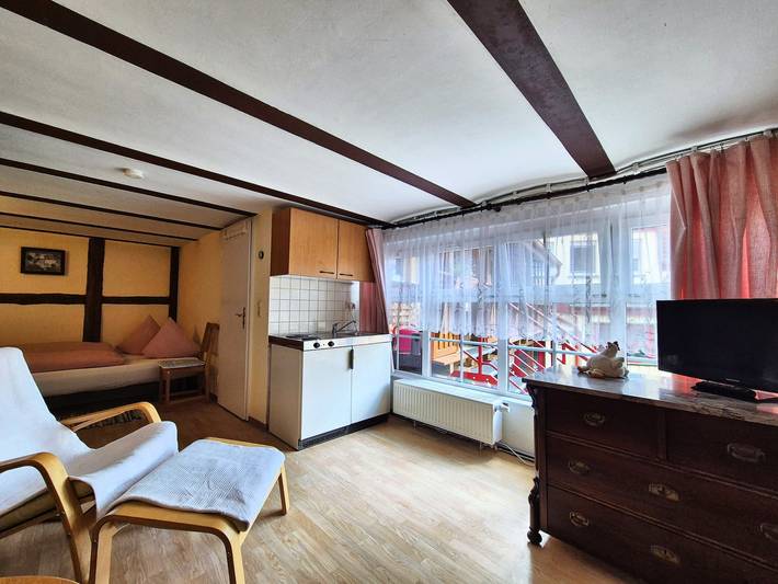 Entire apartment, Nostalgic Apartment "Hühnerstall" with Unique Charm (Garden Access, Wi-Fi, Parking) in Hörselberg-Hainich, Hainich