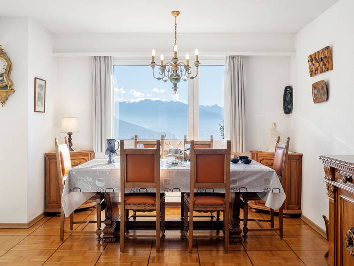 Gîte pour 4 personnes, avec balcon à Crans-Montana - 3