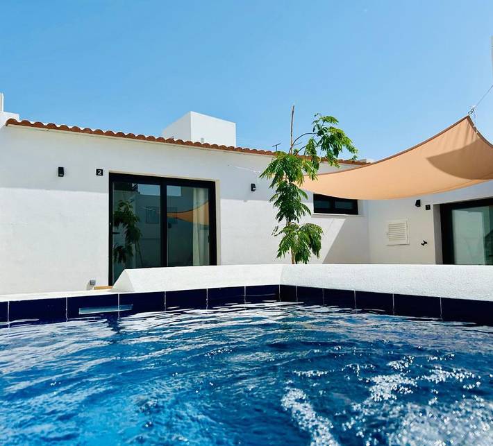 Ferienwohnung für 3 Personen, mit Pool und Terrasse, mit Haustier - 1