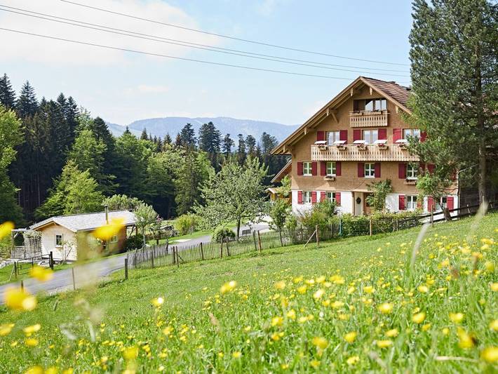 Bauernhof für 4 Personen, mit Garten in Immenstadt