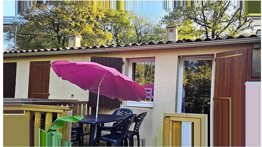Location de vacances pour 4 personnes, avec piscine ainsi que terrasse et vue à Mareuil-sur-Lay-Dissais - 3