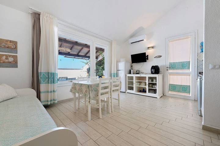 Ferienhaus für 4 Personen, mit Balkon