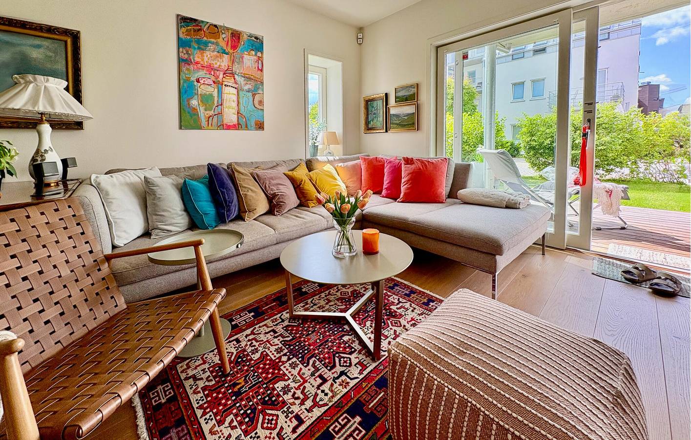 Appartement de vacances entier, Appartement de vacances pour 4 personnes avec jardin in Bærum