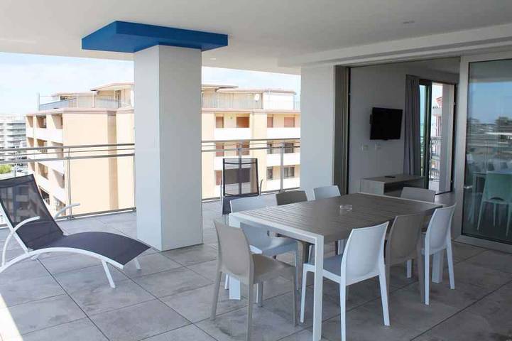 Apartamento de vacaciones para 8 personas, con balcón - 1