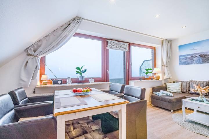 Ferienwohnung für 2 Personen, mit Balkon und Seeblick in Nordstrand - 2