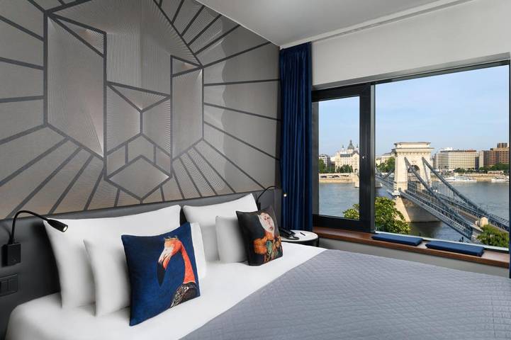 Appartamento per 2 persone, con Terrazza e Sauna a Budapest