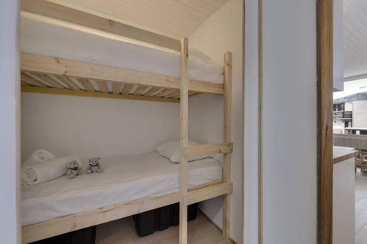 Chalet pour 4 personnes, avec balcon à Tignes