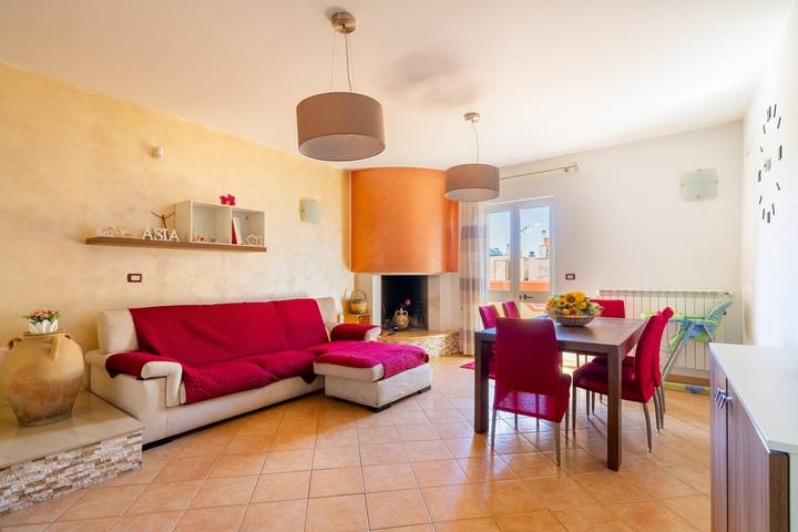 Hel lejlighed, Apartment 'La Casetta Di Asia' with Private Terrace and Air Conditioning in Supersano, Lecce-provinsen