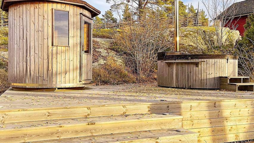 Ferienhaus für 6 Personen, mit Terrasse und Sauna, mit Haustier in Väddö - 3