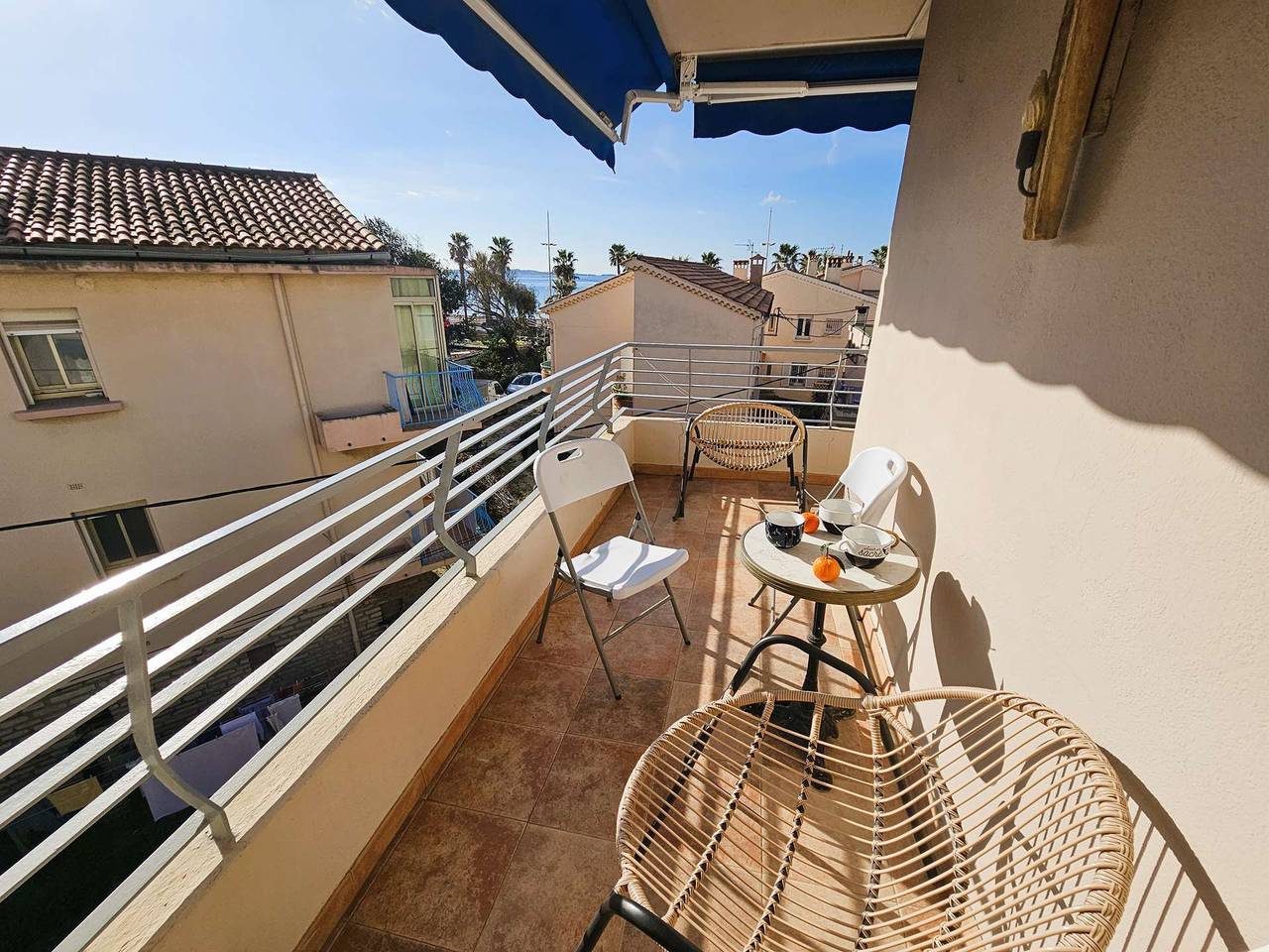 Ganze Ferienwohnung, Ferienwohnung für 4 Personen mit Balkon in Six-Fours les Plages, Toulon Region