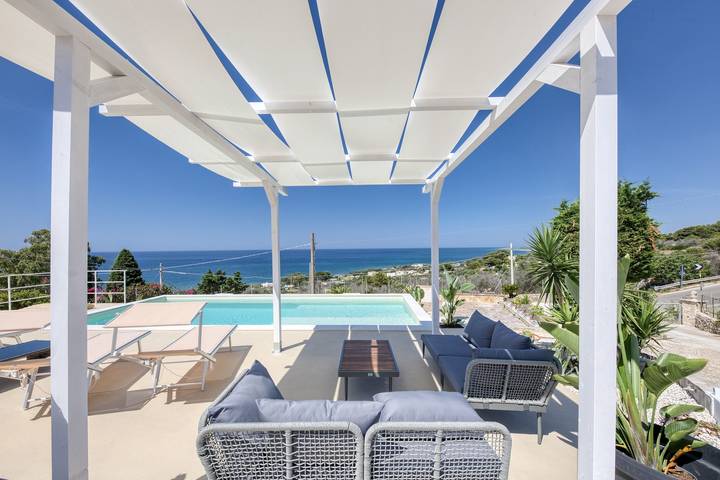 Villa pour 8 personnes, avec Balcon ainsi que Jardin et Bassin pour enfant en Italie - 3