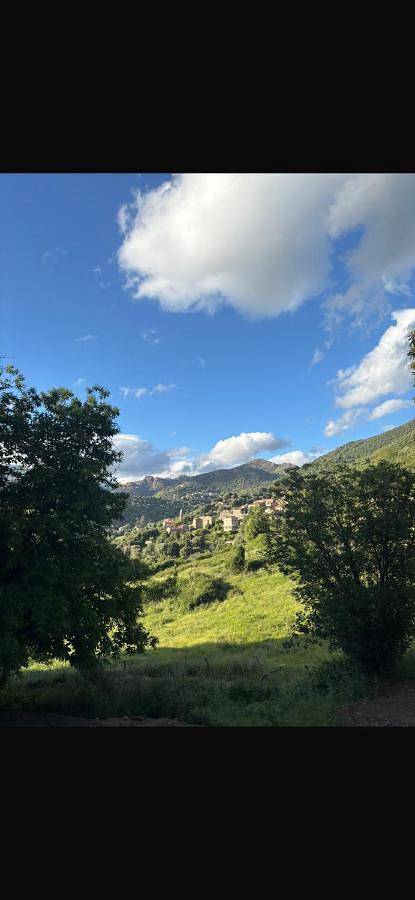 Location de vacances pour 4 personnes, avec Terrasse ainsi que Jardin et Vue à Fozzano