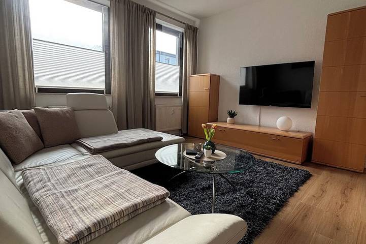 Ferienwohnung für 3 Personen, mit Terrasse und Garten