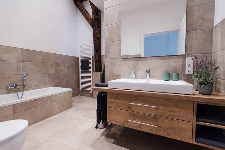 Ferienwohnung für 8 Personen, mit Balkon und Garten in Borken - 4