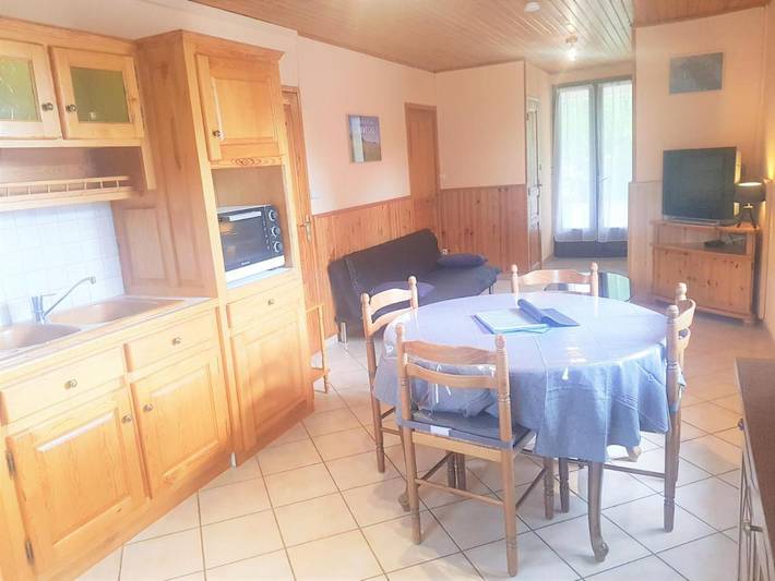 Appartement de vacances pour 4 personnes, avec Balcon ainsi que Terrasse et Jardin