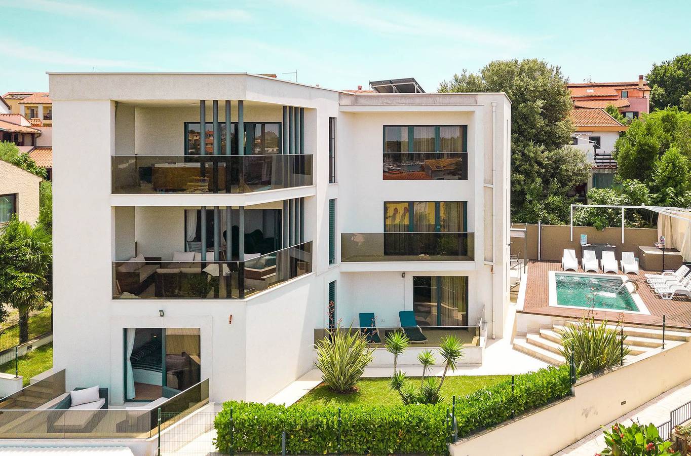 Villa für 10 Personen mit Pool in Medulin, Südküste Istrien