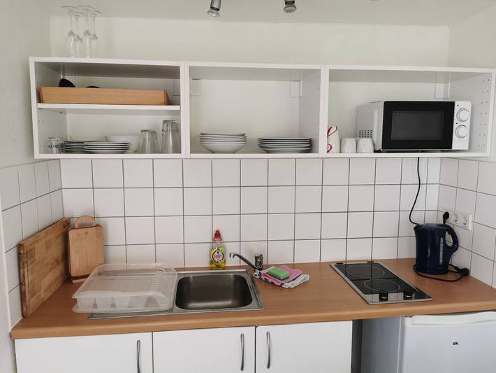 Bungalow für 4 Personen, mit Terrasse und Garten